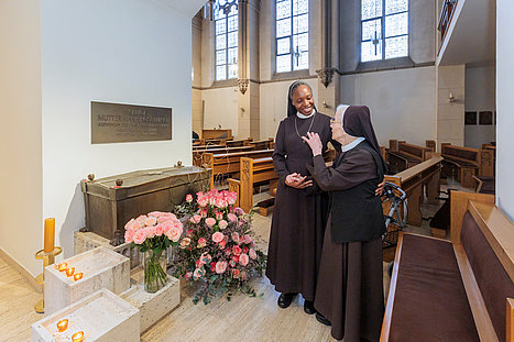 Grafik der Waldbreitbacher Franziskanerinnen BMVA St. Marienhaus