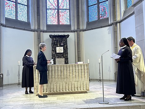 Grafik der Waldbreitbacher Franziskanerinnen BMVA St. Marienhaus