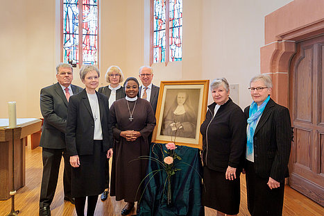 Grafik der Waldbreitbacher Franziskanerinnen BMVA St. Marienhaus