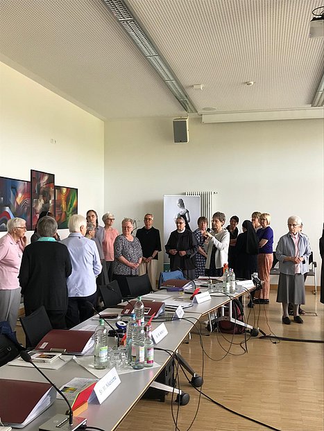 Grafik der Waldbreitbacher Franziskanerinnen BMVA St. Marienhaus