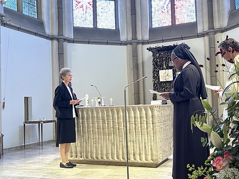 Grafik der Waldbreitbacher Franziskanerinnen BMVA St. Marienhaus
