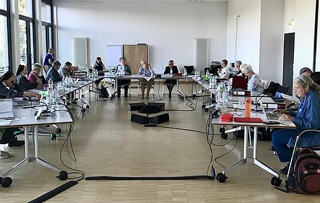 Grafik der Waldbreitbacher Franziskanerinnen BMVA St. Marienhaus