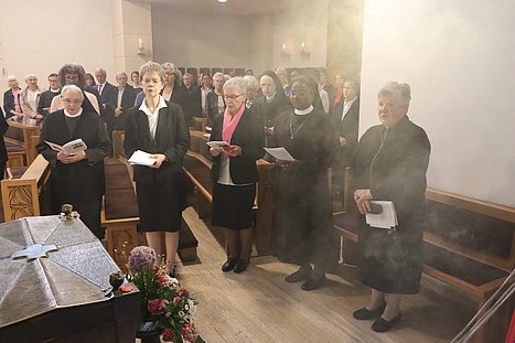 Grafik der Waldbreitbacher Franziskanerinnen BMVA St. Marienhaus