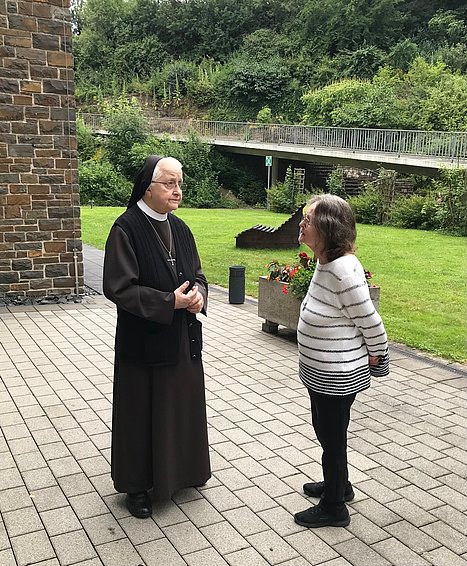 Grafik der Waldbreitbacher Franziskanerinnen BMVA St. Marienhaus