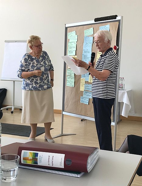 Grafik der Waldbreitbacher Franziskanerinnen BMVA St. Marienhaus