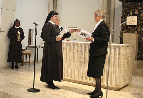 Grafik der Waldbreitbacher Franziskanerinnen BMVA St. Marienhaus