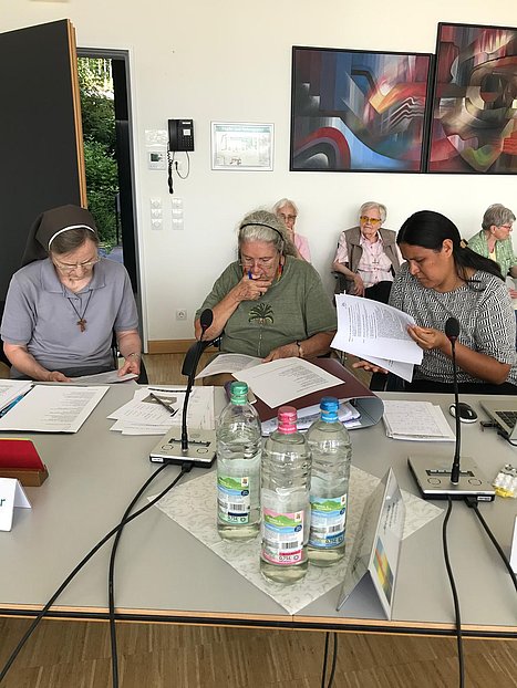 Grafik der Waldbreitbacher Franziskanerinnen BMVA St. Marienhaus