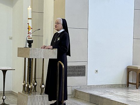 Grafik der Waldbreitbacher Franziskanerinnen BMVA St. Marienhaus
