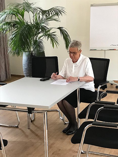 Grafik der Waldbreitbacher Franziskanerinnen BMVA St. Marienhaus