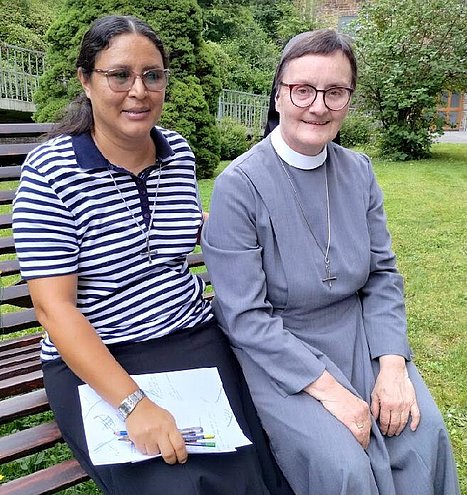 Grafik der Waldbreitbacher Franziskanerinnen BMVA St. Marienhaus